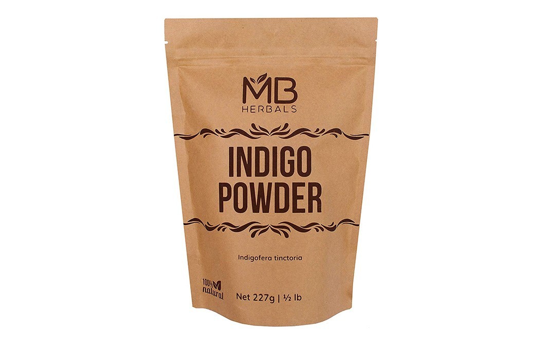 MB Herbals Indigo Powder Indigofera tinctoria   Pack  227 grams